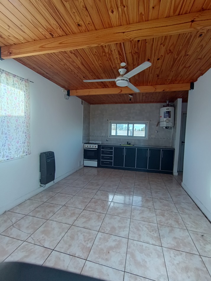 Casa con gran patio.