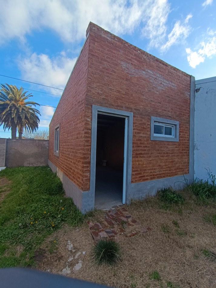 Casa con gran patio.